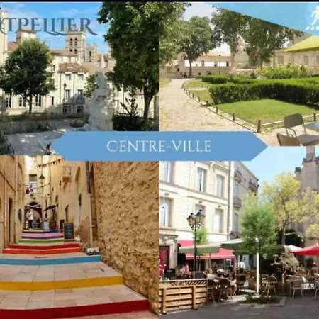 Centre 10 Min Gare Comedie Montpellier